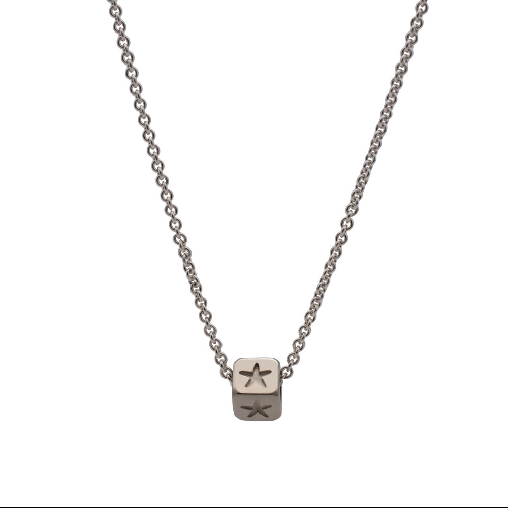 Sterling Silver Starfish Box Pendant